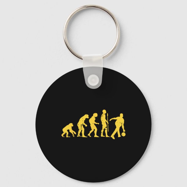 Porte-clés Bowler Funny Bowler Hommes Femmes Enfant (Recto)