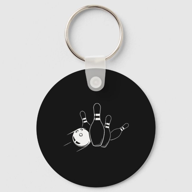 Porte-clés Bowling Bowling Sport Bowler Team Bowling Lo (Recto)