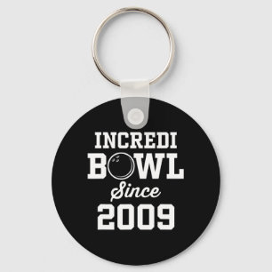 Porte-clés Bowling cadeau pour 13 ans Old Bowler 2009 13e Bir