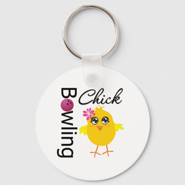 Porte-clés Bowling Chick (Recto)