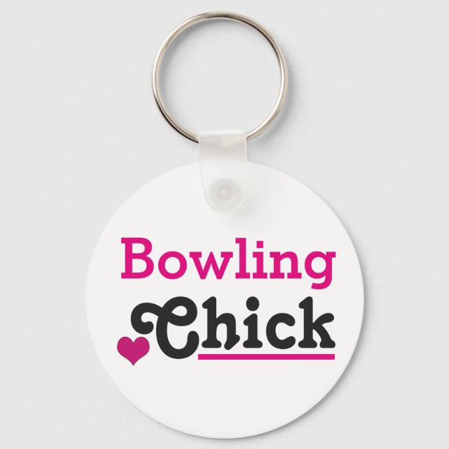 Porte-clés Bowling Chick (Recto)