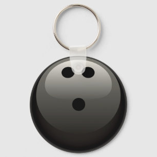 PORTE-CLÉS BOWLING NOIR