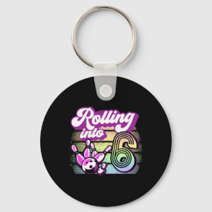 Porte-clés Bowling Party Rolling En 6 Bowling Anniversaire