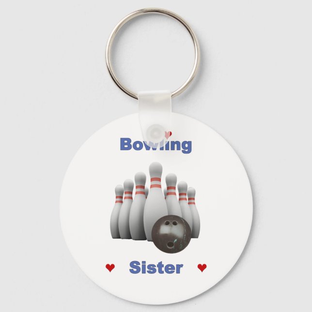 Porte-clés Bowling Sister Hearts (Recto)