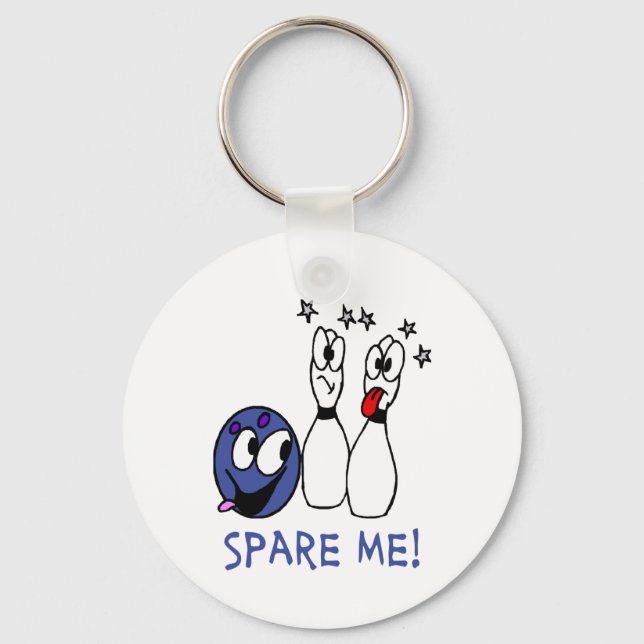Porte-clés Bowling: Spare Me (Recto)