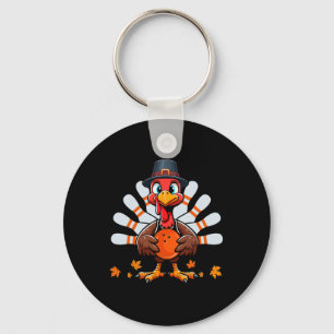 Porte-clés Bowling Thanksgiving Costume Turquie Matching Play