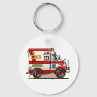 Porte-clés Box Truck Ambulance Keychain