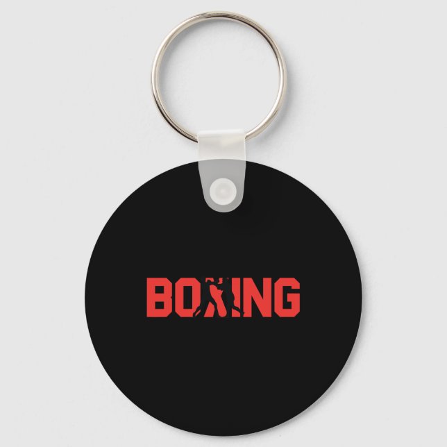 Porte-clés Boxe amusante boîte cadeau Sparring Partner Boxer (Recto)