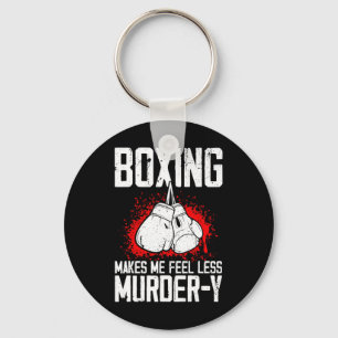Porte-clés Boxe amusante Kickboxer Savate Mixed martial art M