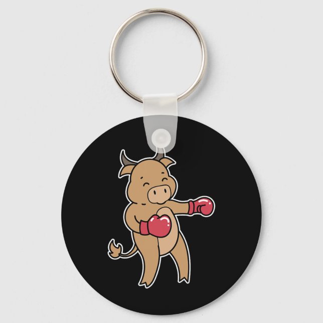 Porte-clés Boxe Bull Do (Recto)