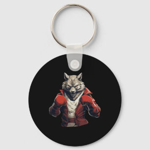 Porte-clés Boxe de loup Boxe Arts martiaux mixtes Kickboxing