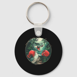 Porte-clés Boxe Dinosaure Boxer Dino Kickboxing T-rex Boxe