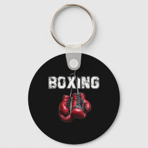Porte-clés Boxe drôle - J'adore la boxe
