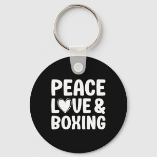 Porte-clés Boxe J'Aime Boxe Pour Hommes Et Femmes