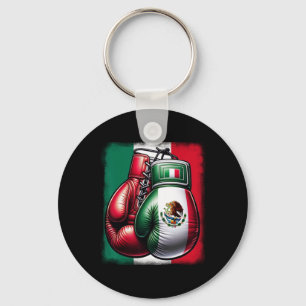 Porte-clés Boxe Mexique Drôle Mexicain Style Vintage Boxe M