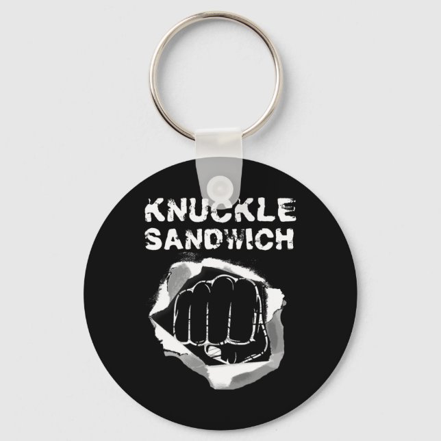 Porte-clés Boxe Pointe Poignée Knuckle Boxer (Recto)