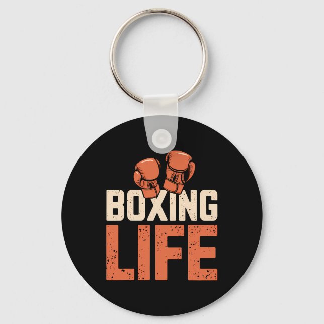 Porte-clés Boxe Pour Les Boxers Professionnels Amateurs 3 (Recto)