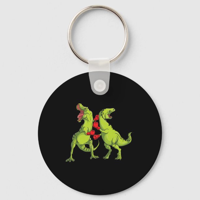 Porte-clés Boxe T-rex  (Recto)