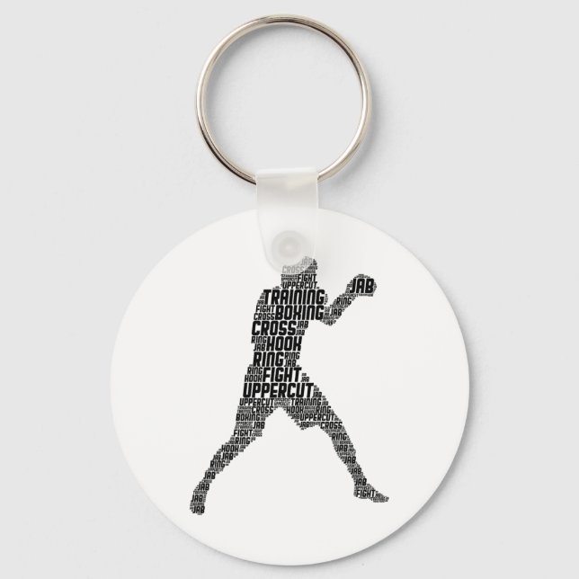 Porte-clés Boxer Boxer Hommes Enfants Garçons Jeunes (Recto)