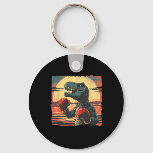 Porte-clés Boxer Dinosaur Boxing Dino Kickboxing T-rex Boxing