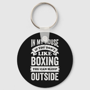 Porte-clés Boxer drôle Plaisanterie Plaisanterie Sport Sport 