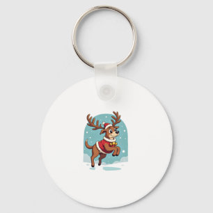 Porte-clés Boxer Reindeer Dash