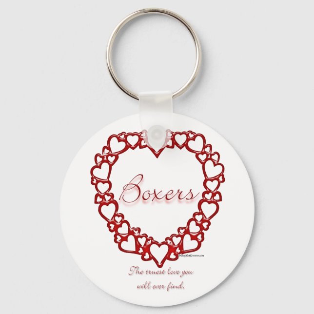 Porte-clés Boxer True Love - Porte - clé (Recto)