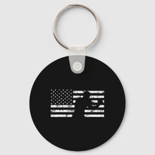 Porte-clés Boxer Usa Drapeau Gant De Boxe Combattant Combat K