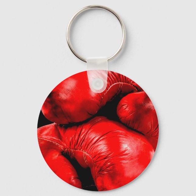 Porte-clés Boxing Gloves Boxer Grunge Style (Recto)
