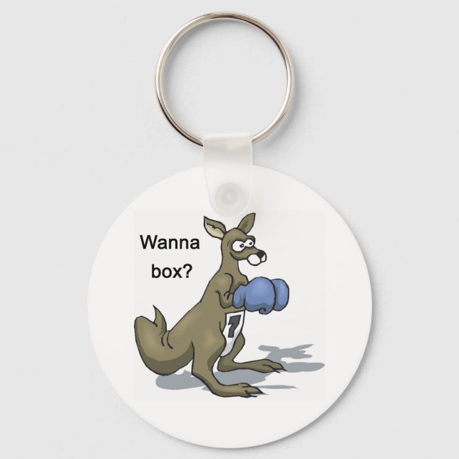 Porte-clés Boxing Kangaroo (Recto)