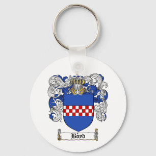 PORTE-CLÉS BOYD FAMILLE CREST - BOYD COAT D'ARMES