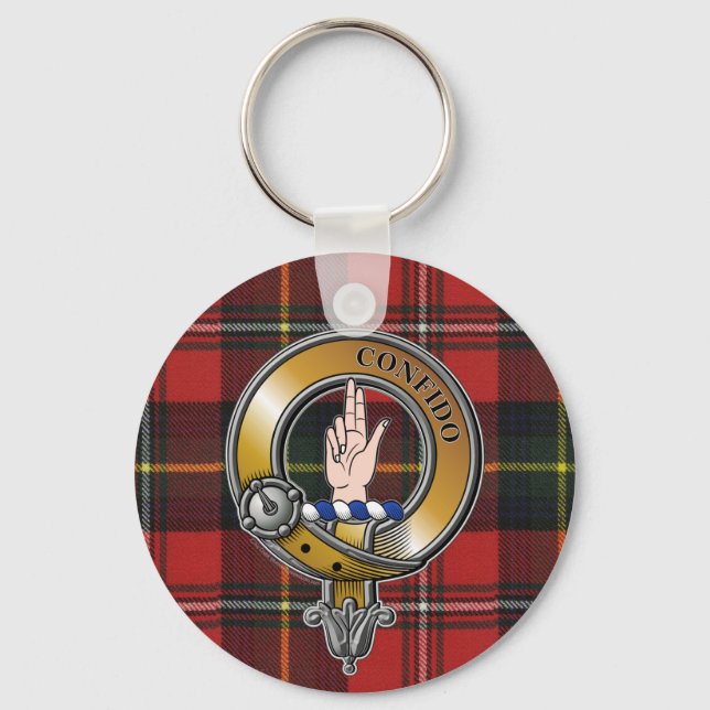 Porte-clés Boyd Tartan & Badge (Recto)
