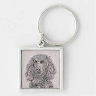 Porte-clés Boykin Peinture Espagnole - Cute Original Chien Ar