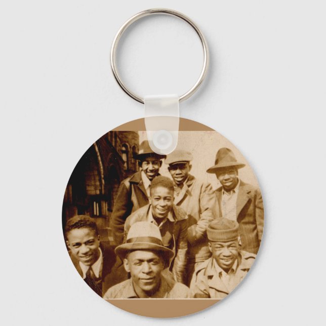 Porte-clés Boyz des années 1930 du capot RPPC (Recto)