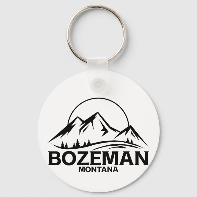 Porte-clés Bozeman, Montana (Recto)