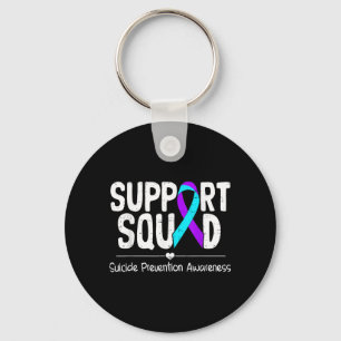 Porte-clés Bracelet de soutien et de sensibilisation au suici
