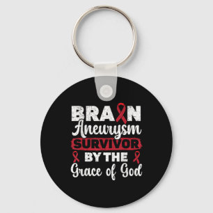 Porte-clés Brain Aneurysm Survivor Medical Condition Aneurysm