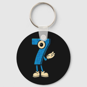 Porte-clés Brainrot 67 Six Seven 6 7 Mème Personnalisé