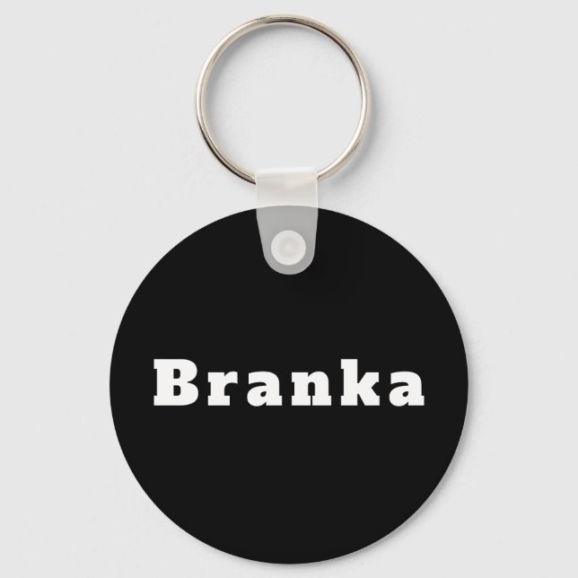 Porte-clés Branka (homonymie) (Recto)