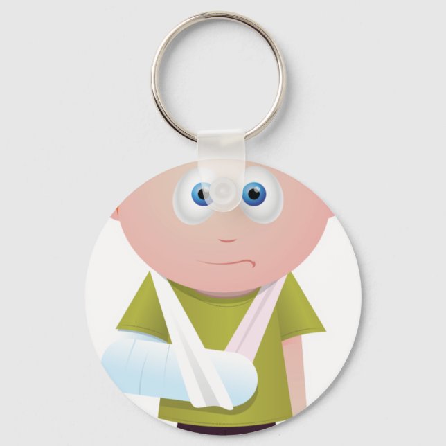 Porte-clés Bras brisé (Recto)