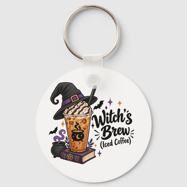 Porte-clés Brassage de sorcière (café glacé) (Recto)