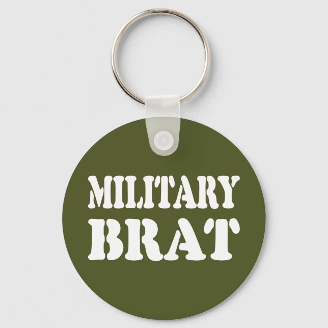 PORTE-CLÉS BRAT MILITAIRE (Recto)