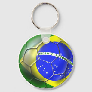 Porte-clés Brazil Brasil world football Brazilian soccer