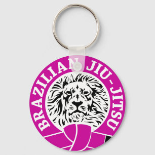 Porte-clés Brazilian Jiu-Jitsu (Key Chain) Purple Belt