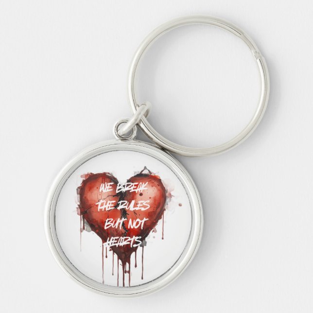 Porte-clés Break the rules (Devant)