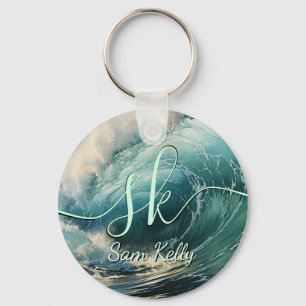 Porte-clés Breaking Surf peinture Porte - clé personnalisé