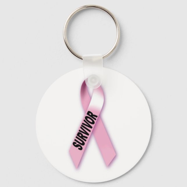 Porte-clés Breast Cancer Survivor (Recto)