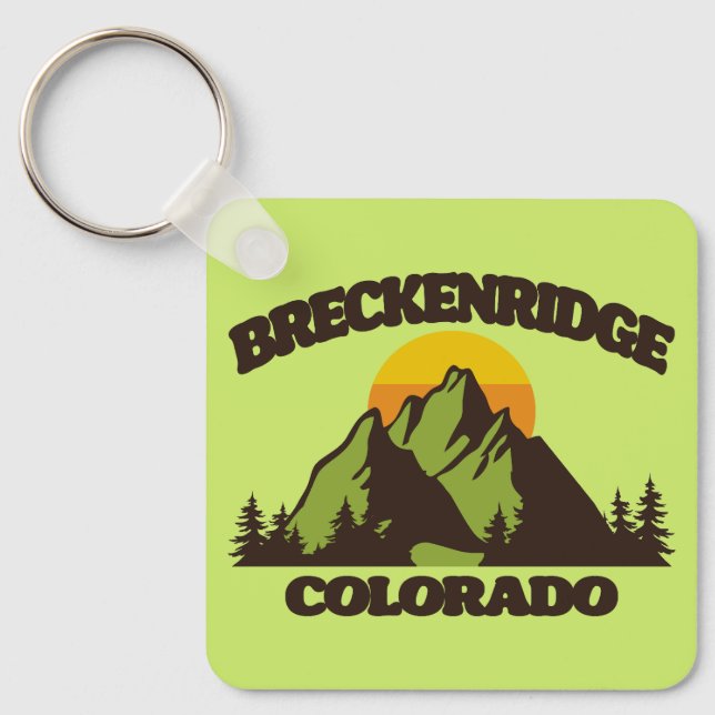 Porte-clés Breckenridge, Colorado (Recto)