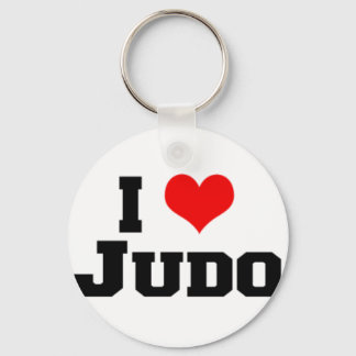 Porte-clés Breloc Metalic I love Judo fara semnatura!