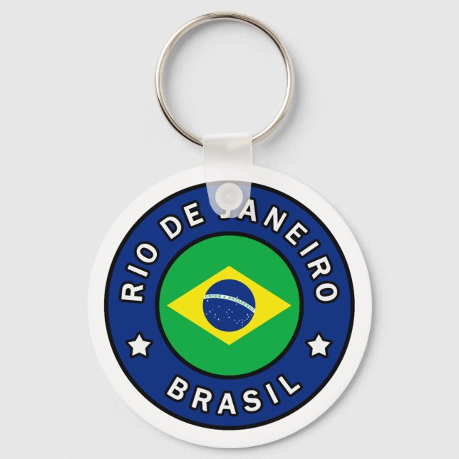 Porte-clés Brésil de Rio de Janeiro (Recto)